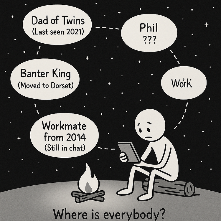 Where Is Everybody? (A Social Survival Field Guide)